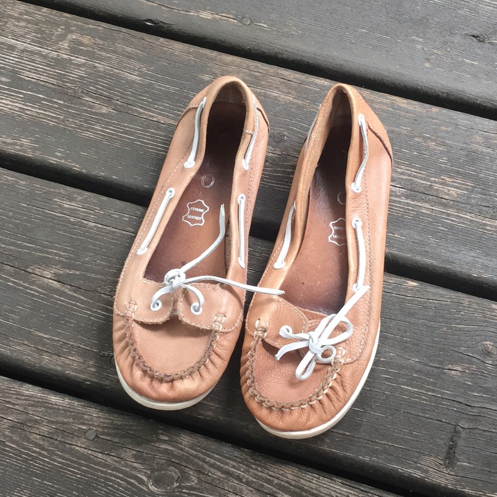 *Host's Pick* Aldo Genuine Leather Soft Deck Shoes